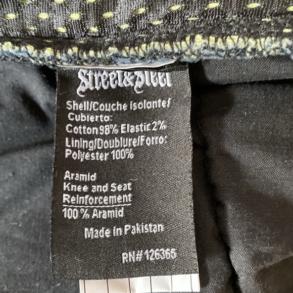 Street and Steele heavy riding jeans- add padding at the knee area - Picture 10 of 15